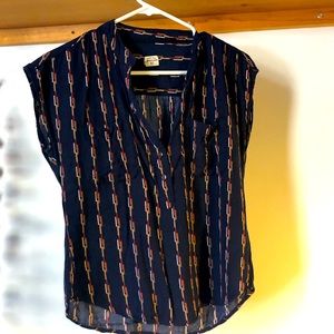 Bridge and Burn popover shirt size S